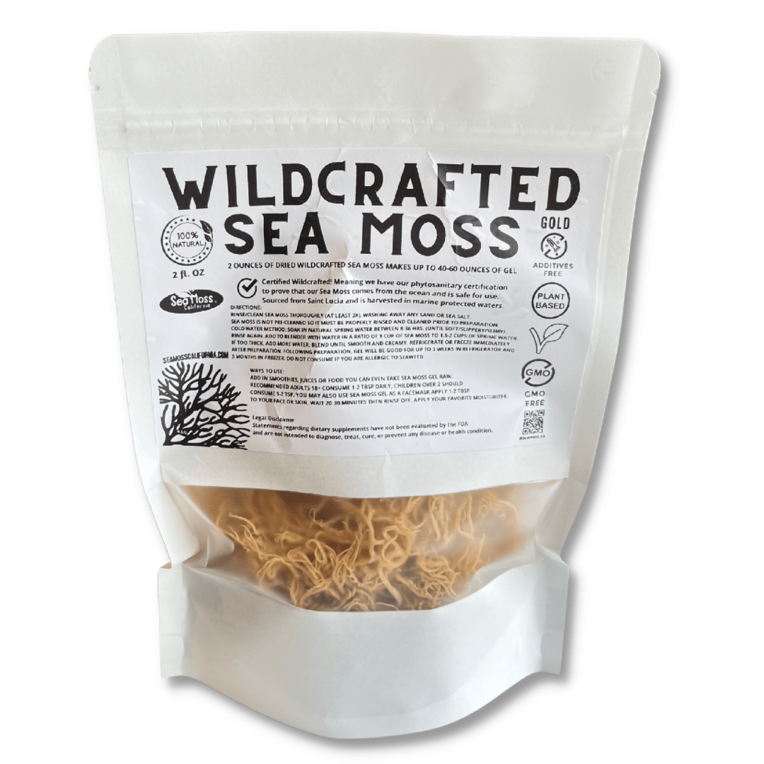 Wildcrafted DIY Dried Gold Sea Moss Sourced from Saint Lucia 2